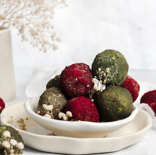 Balancing Seed Cycling Bliss Balls