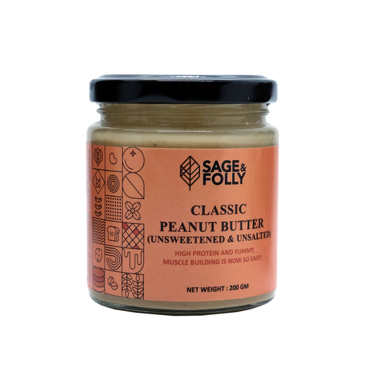 Classic Peanut Butter (unsalted & unsweetened)